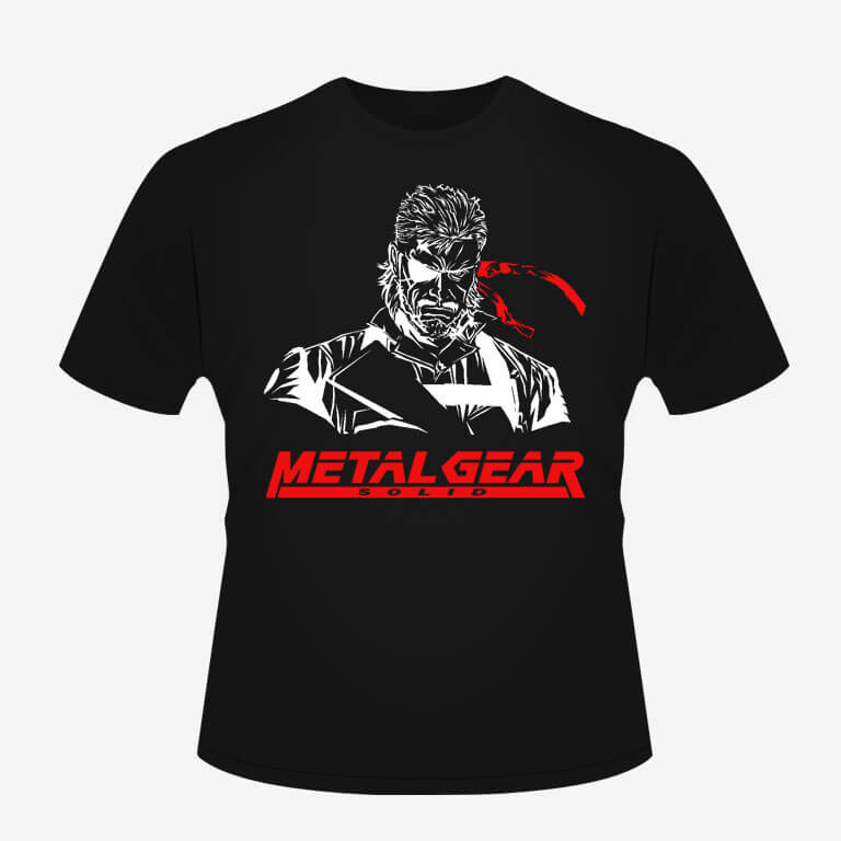 Polera Metal Gear Solid b